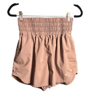 Nike Women's Athletic Shorts in Dusty Rose color